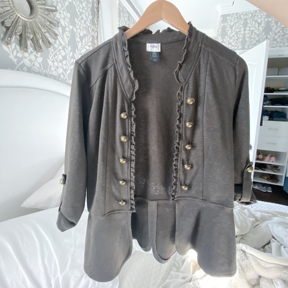 Day trip Olive green jacket - Picture 4 of 4